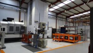 In-house manufacturing / tooling area