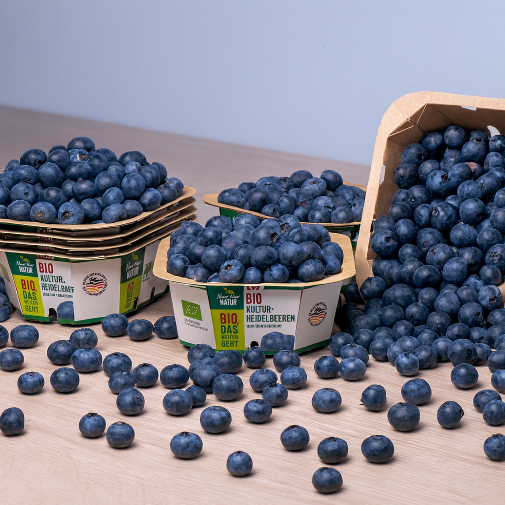 Blueberries in Top Seal punnets
