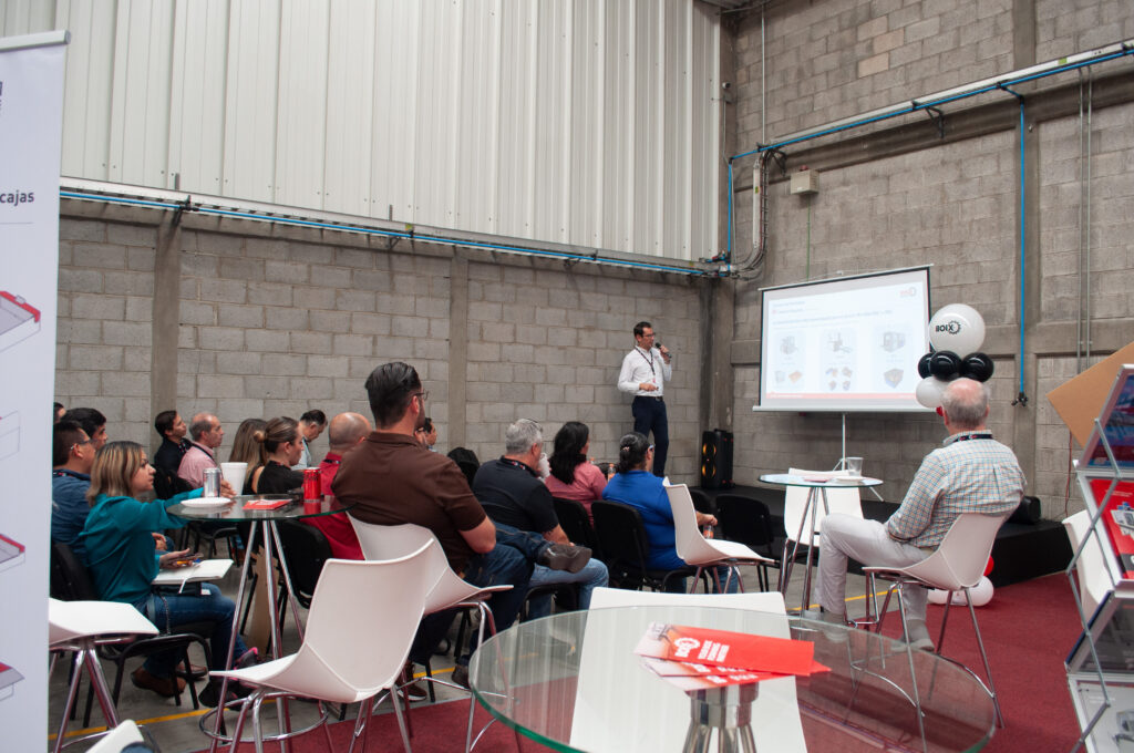 Boix Mexico showroom event 4 Innovation in carton forming machines