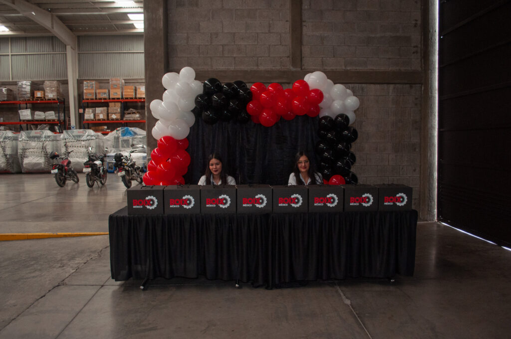 Boix Mexico showroom event - entrance