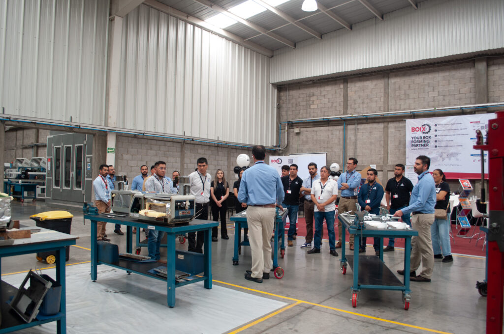 Boix Mexico: Innovation in carton forming machines : showroom event