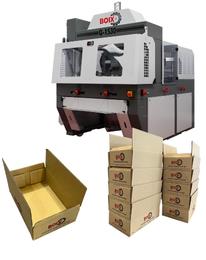 Q-1530 - forming an innovative box with a continuous bottom using a single die-cut sheet.
